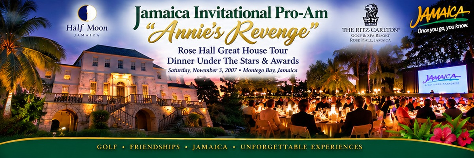 Rose Hall Great House Tour — Jamaica Invitational Pro-Am "Annie's Revenge"