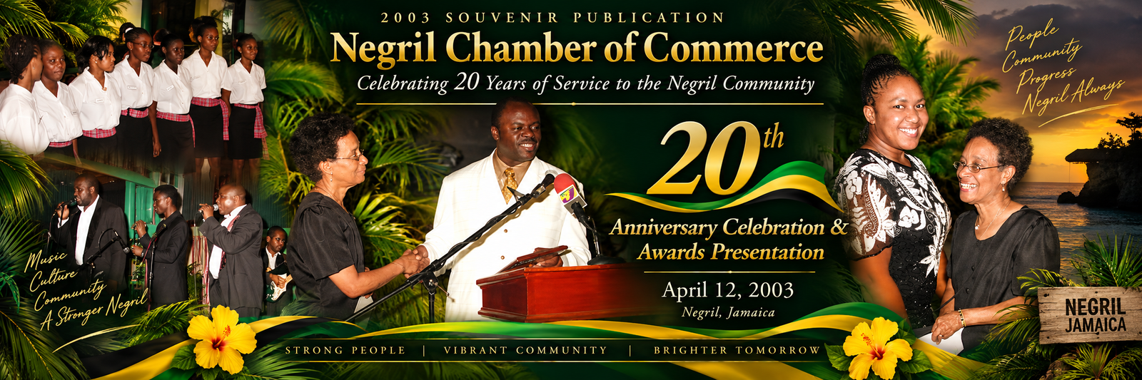 2003 Souvenir Publication — Negril Chamber of Commerce Celebrating 20 Years of Service to the Negril Community